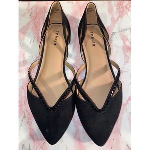 Torrid black 13 WW Flats